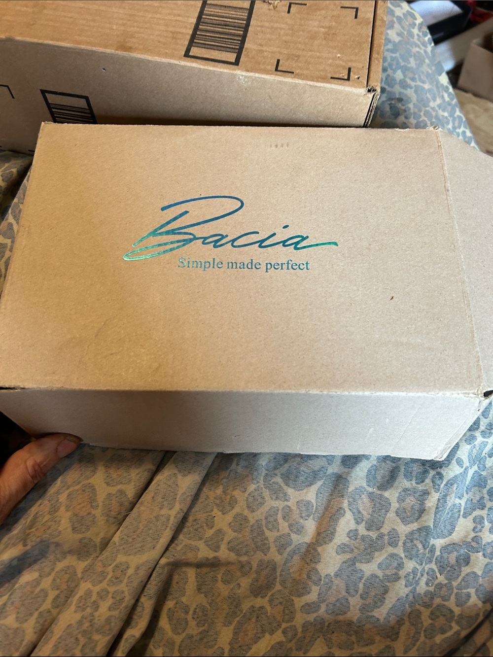 Bacia Women’s Sock Chelsea Ankle Boots Square Toe Short Low Heel Booties 7 NIB